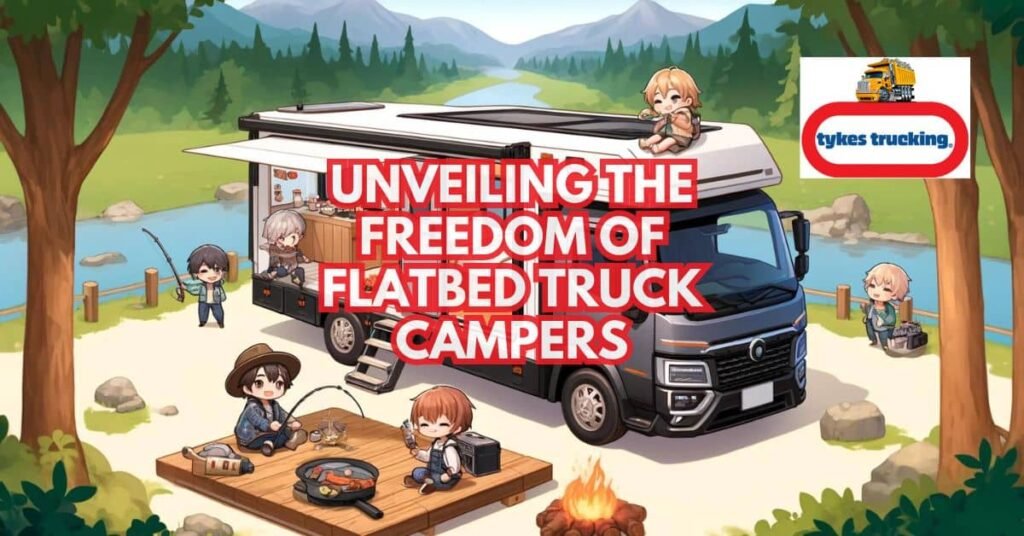 Introducing the Flexibility of Campers on Flatbed Trucks