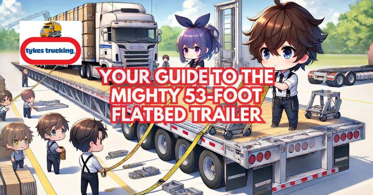 53-Foot Flatbed Trailer