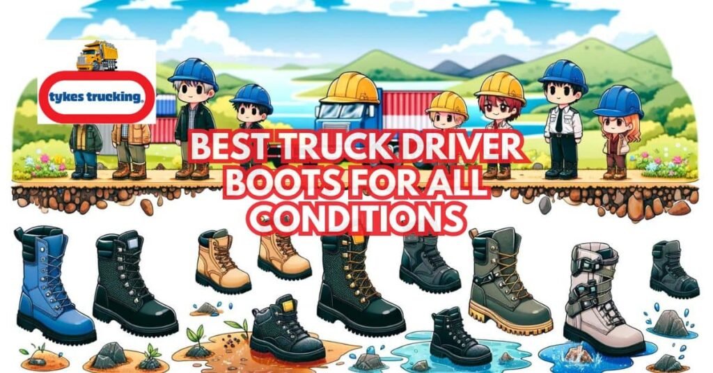 The Best Boots for Truck Drivers in Every Situation