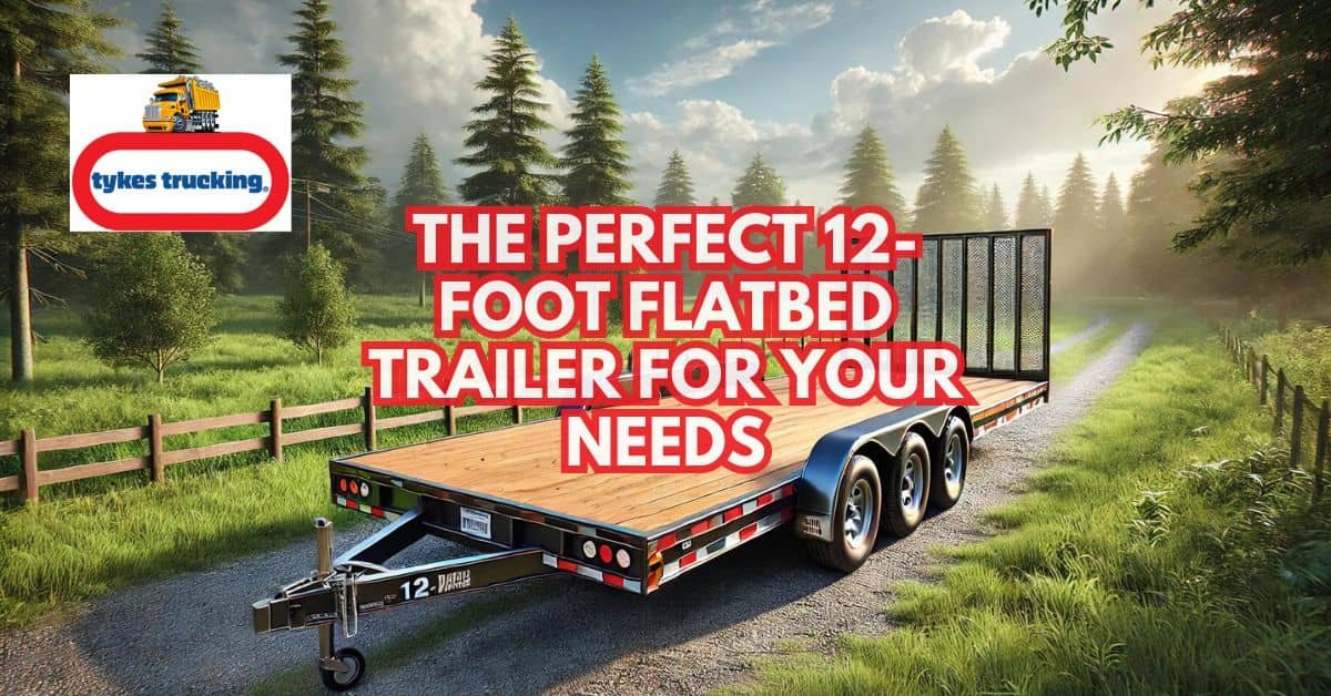 12-Foot Flatbed Trailer