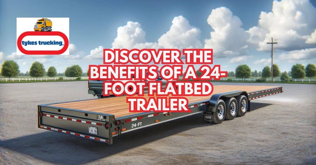 24-Foot Flatbed Trailer