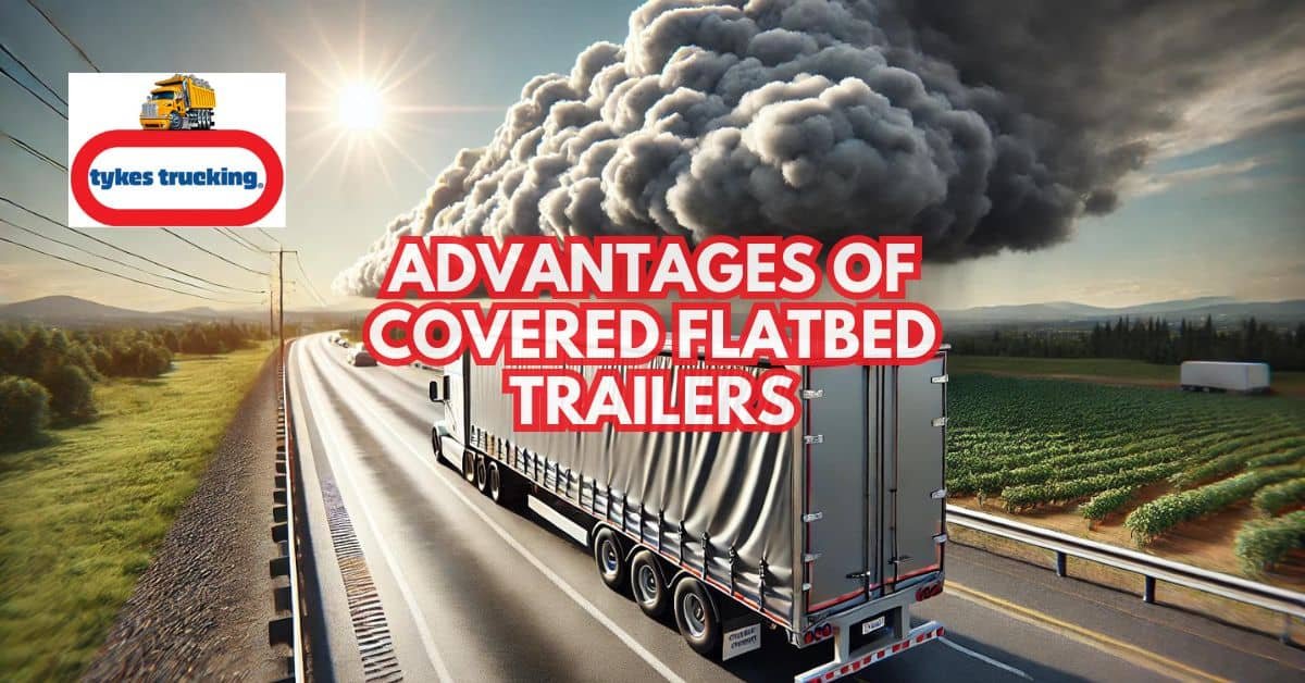 Covered Flatbed Trailers