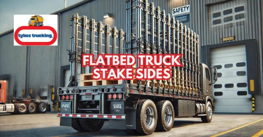 Flatbed Truck Stake Sides - Safety and Security Combined