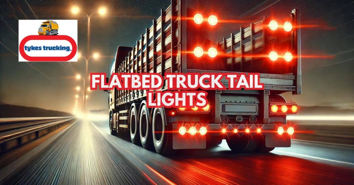 Flatbed Truck Tail Lights