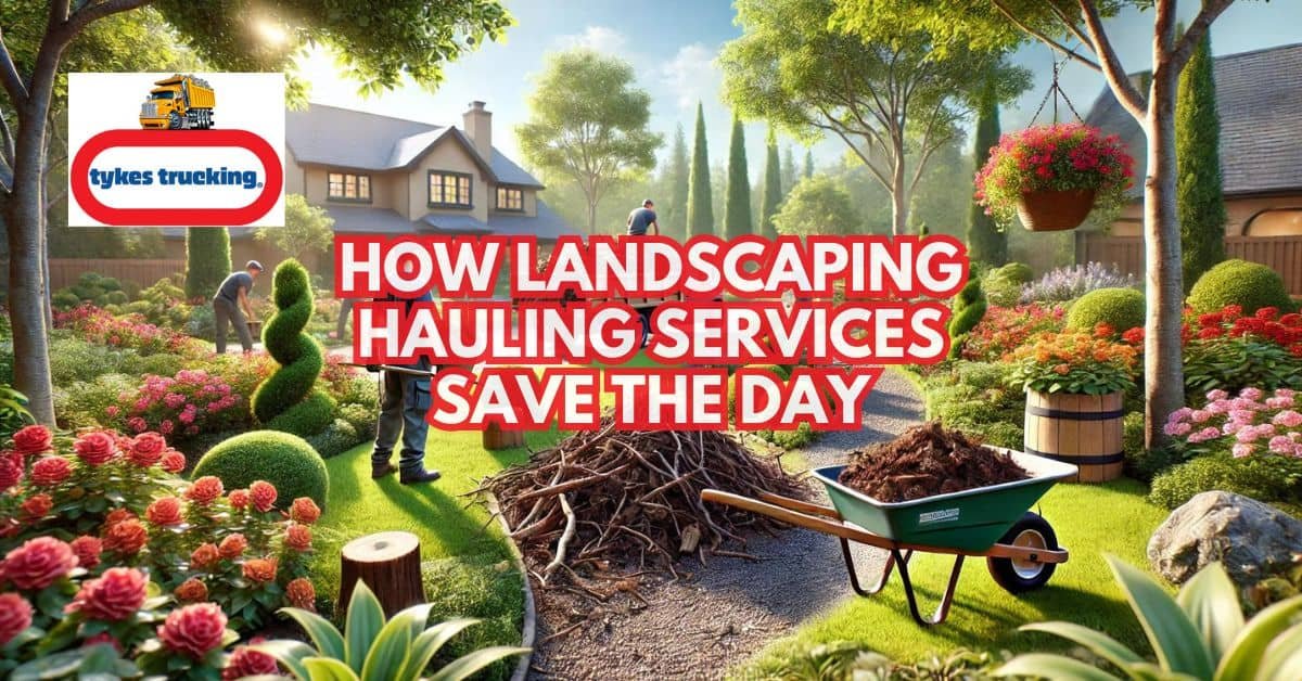 Landscaping Hauling Services