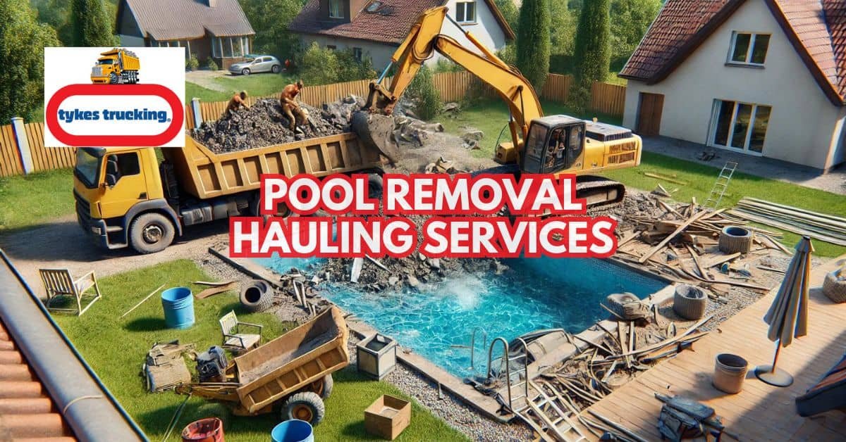 Pool Removal Hauling Services