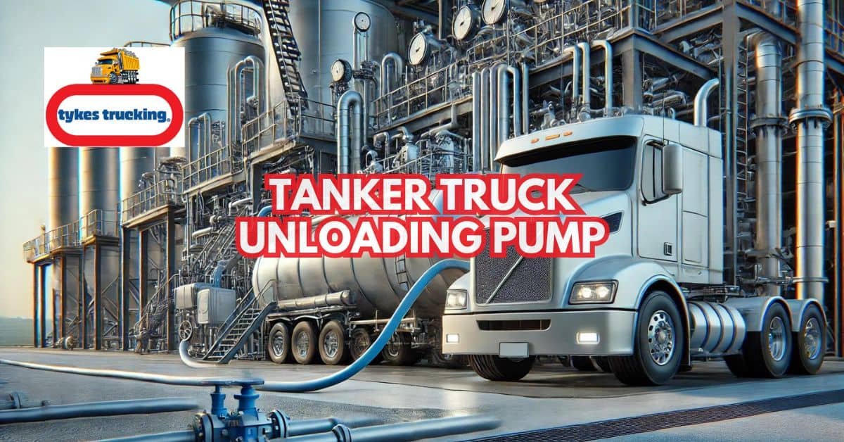 Tanker Truck Unloading Pump