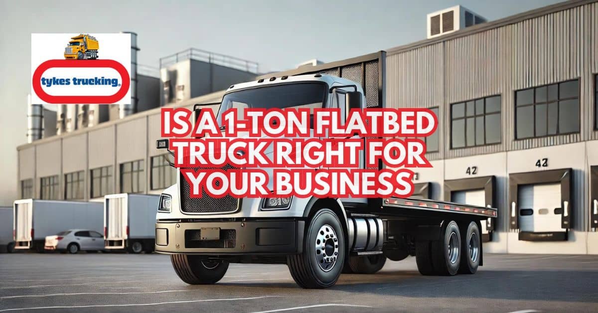 1-Ton Flatbed Truck