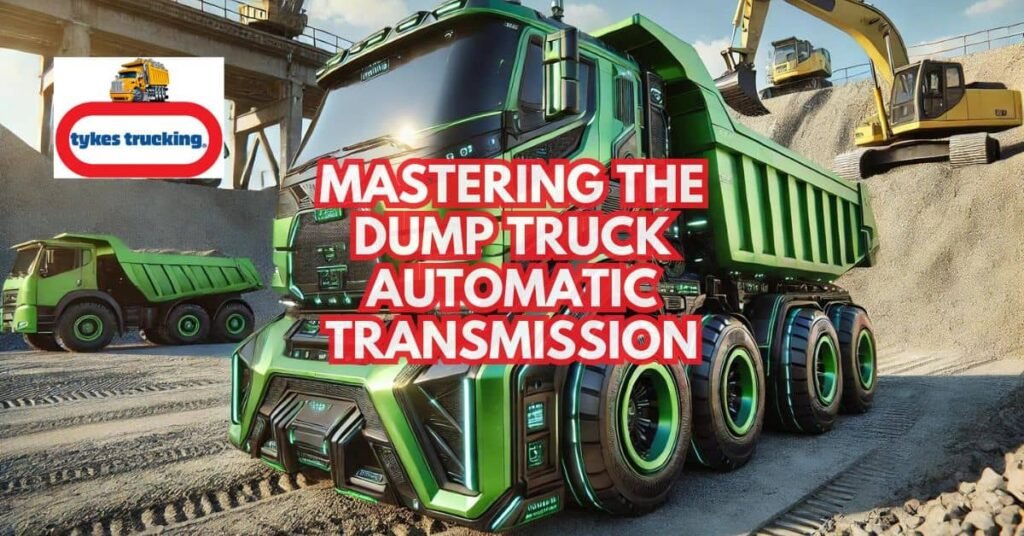 Mastering the Dump Truck Automatic Transmission