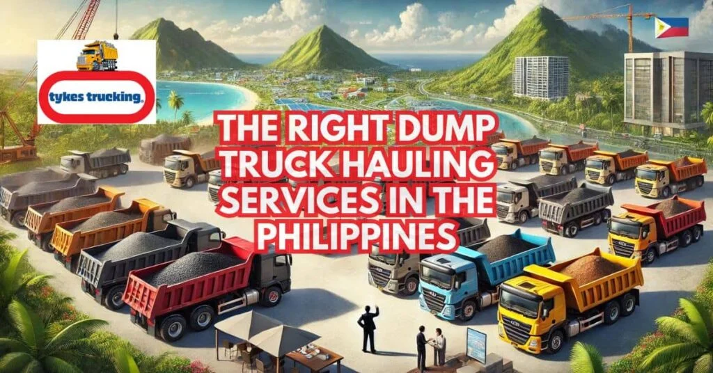 Reliable Dump Truck Hauling Solutions in the Philippines