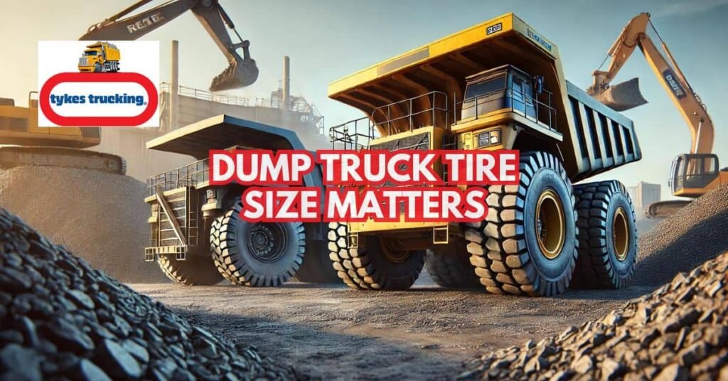 Dump Truck Tire Size Matters