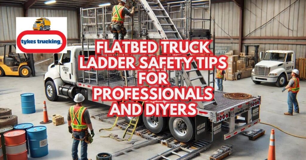 Flatbed Truck Ladder Safety Tips