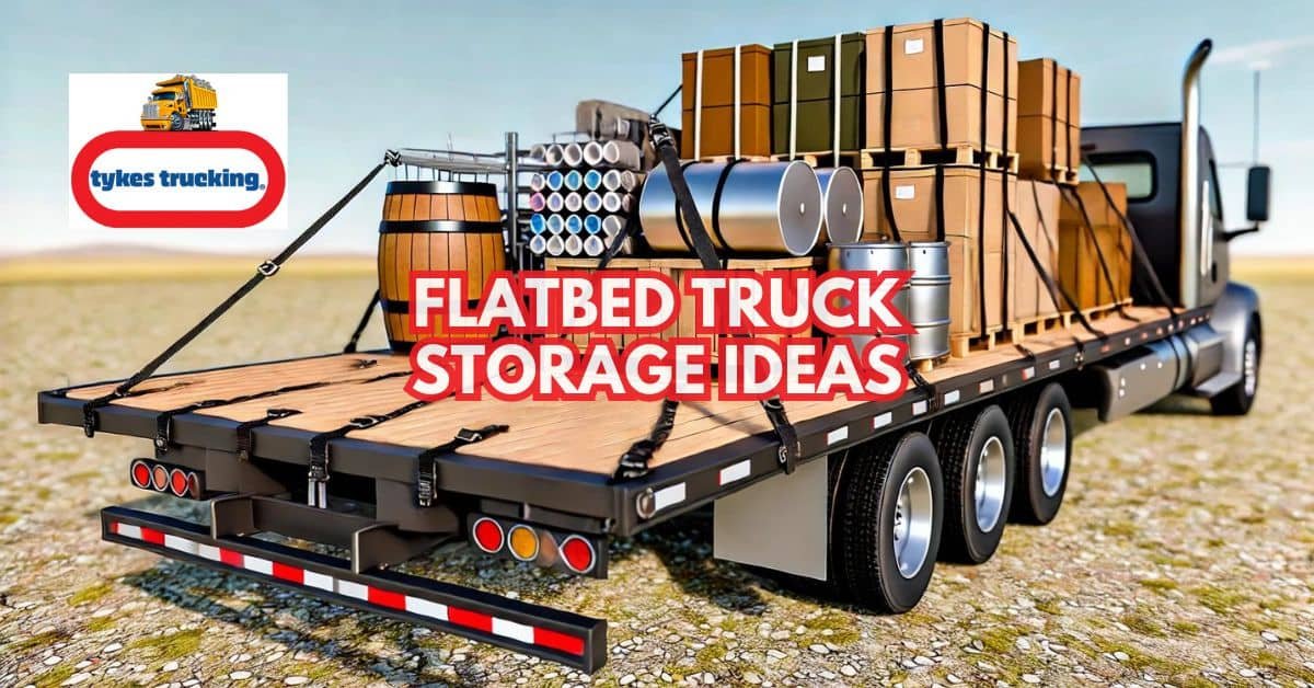 Flatbed Truck Storage Ideas