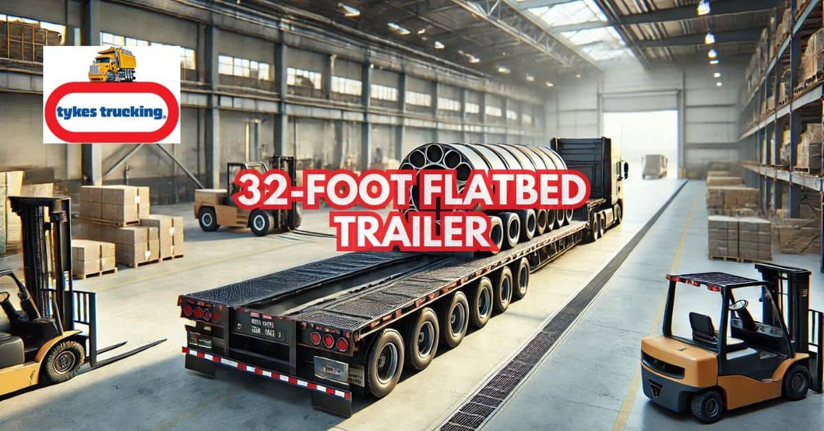 How a 32-Foot Flatbed Trailer Revolutionizes Hauling Operations