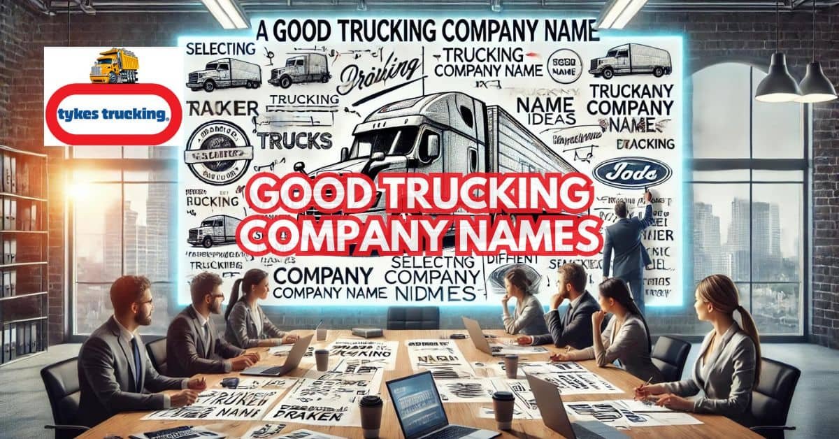 Mistakes When Selecting Good Trucking Company Names