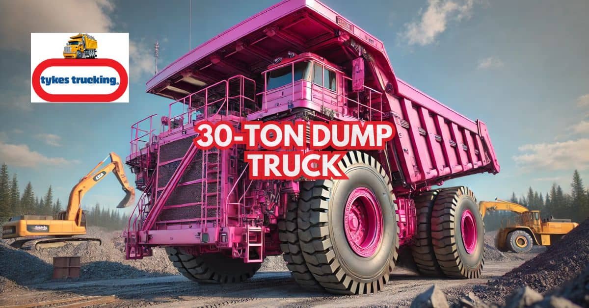 30-Ton Dump Truck