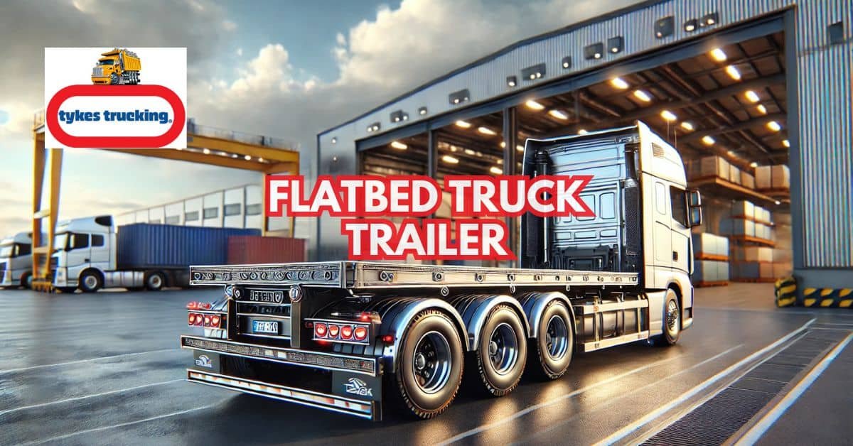 Flatbed Truck Trailer