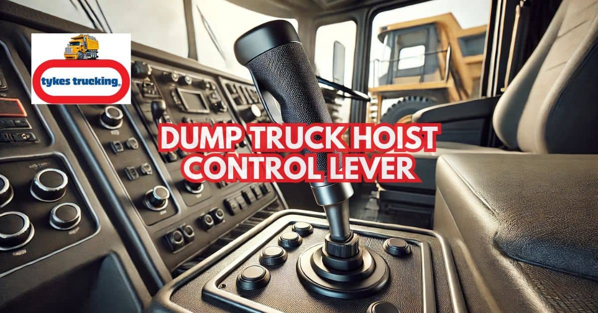 Dump Truck Hoist Control Lever