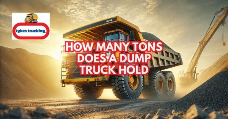 How Many Tons Does A Dump Truck Hold 