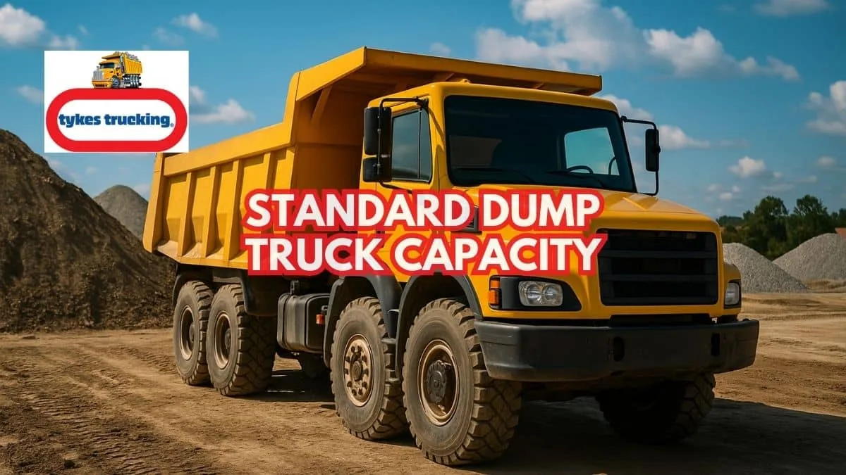 Standard Dump Truck Capacity