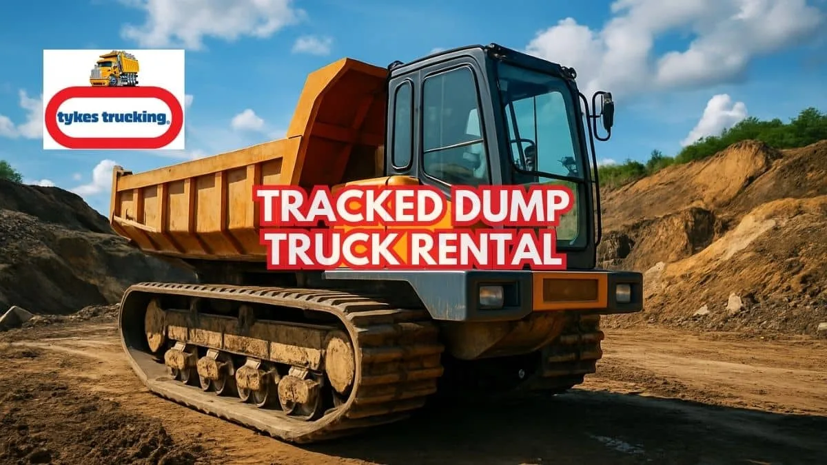 Tracked Dump Truck Rental