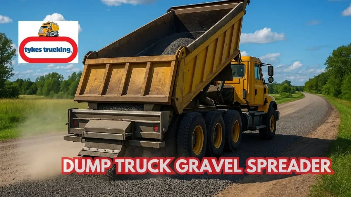 Dump Truck Gravel Spreader