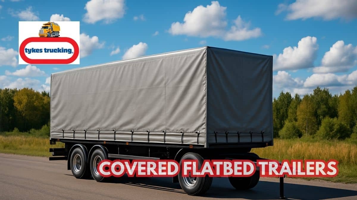 Covered Flatbed Trailers