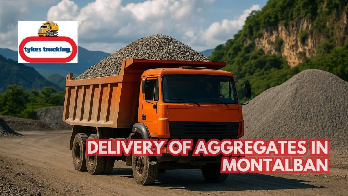 Delivery of Aggregates in Montalban