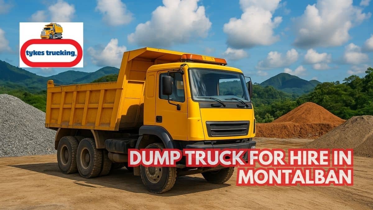 Dump Truck For Hire In Montalban