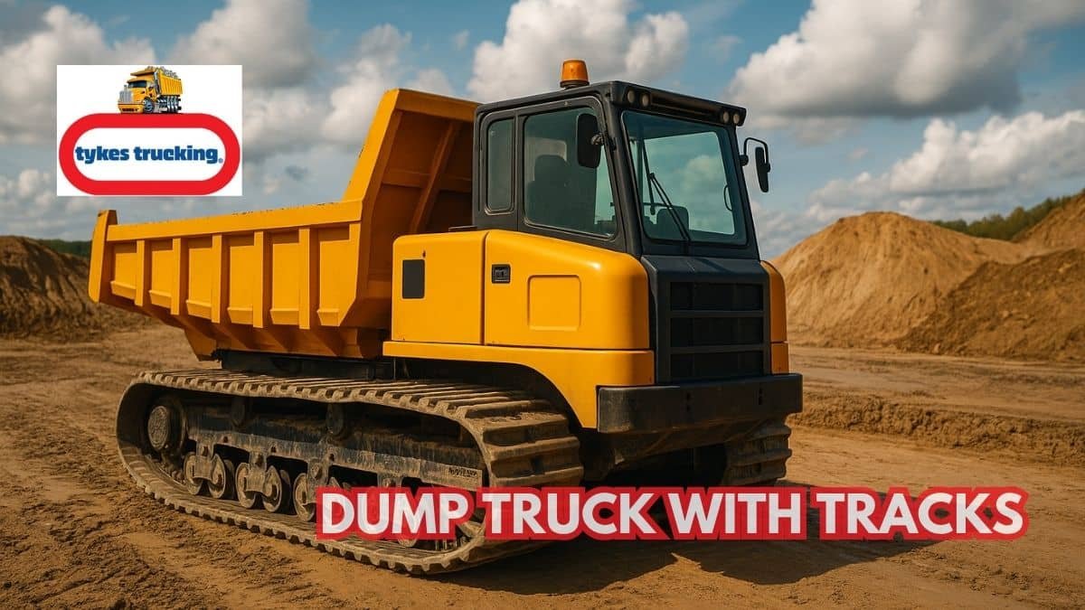 Dump Truck With Tracks