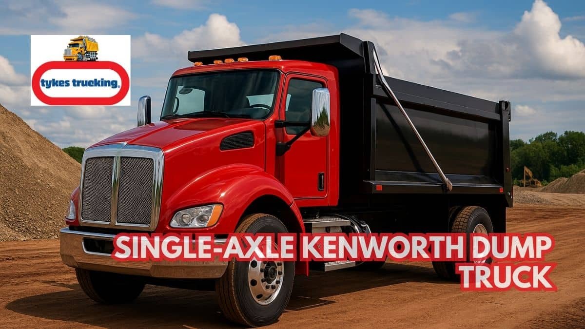 Single-Axle Kenworth Dump Truck