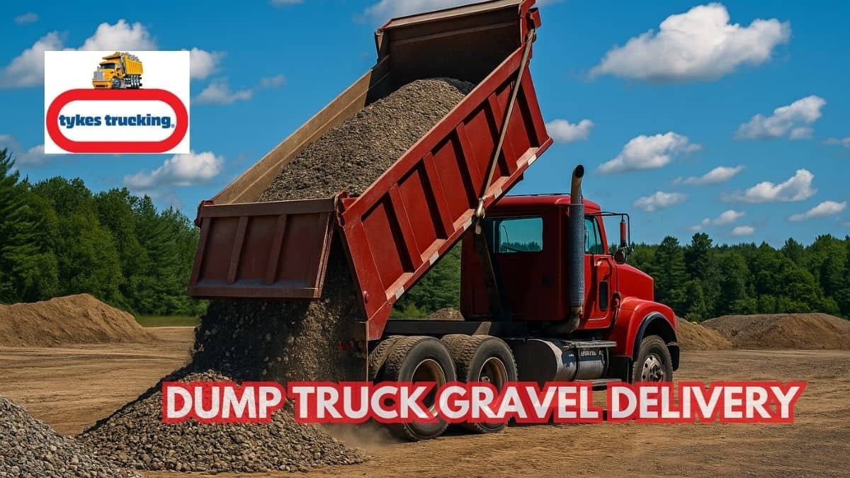 Dump Truck Gravel Delivery