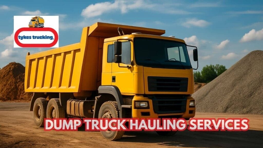 How Dump Truck Hauling Services Can Save the Day