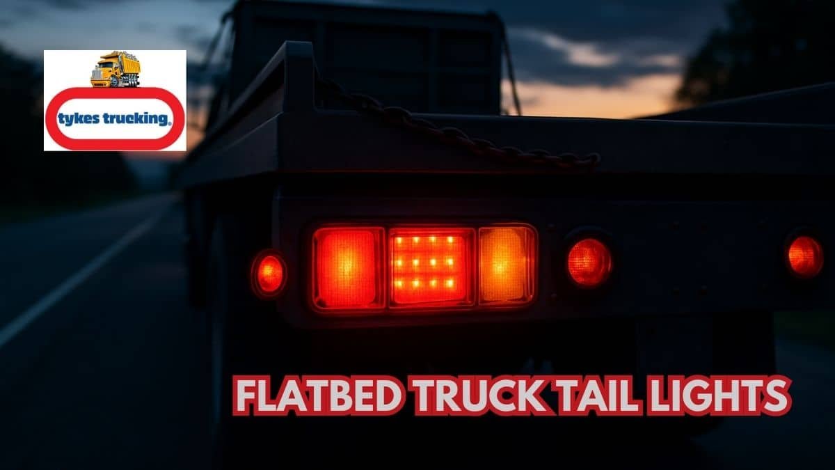 Flatbed Truck Tail Lights