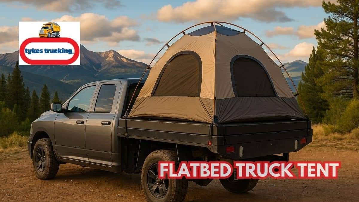 Flatbed Truck Tent