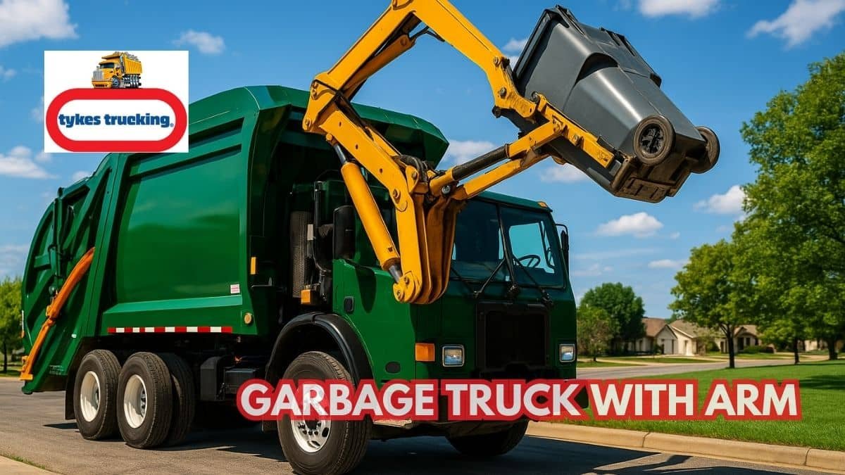 Garbage Truck With Arm