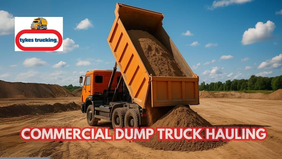 Commercial Dump Truck Hauling
