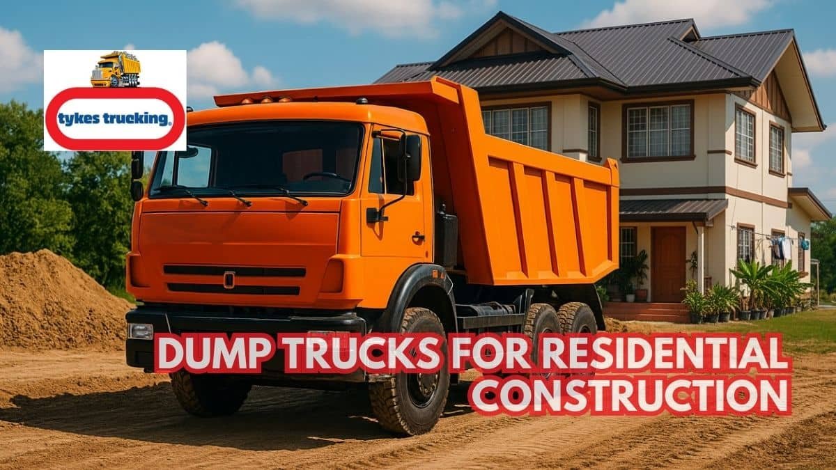 Dump Trucks For Residential Construction