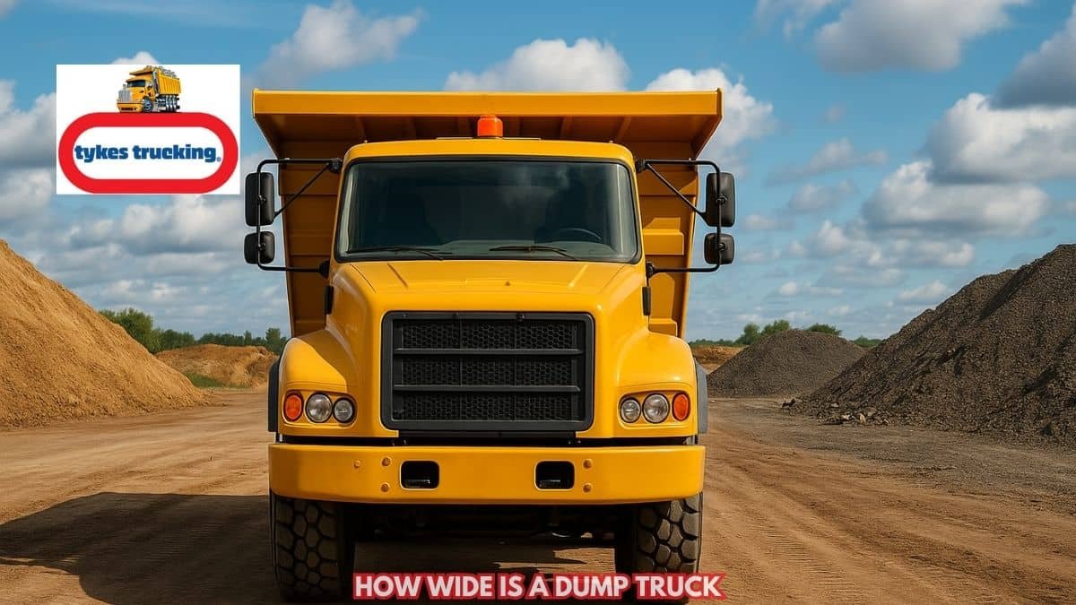 How Wide Is A Dump Truck