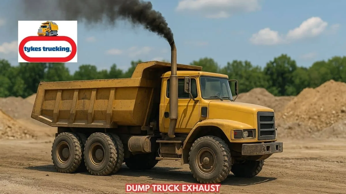How Dump Truck Exhaust Influences Air Quality on Construction Sites