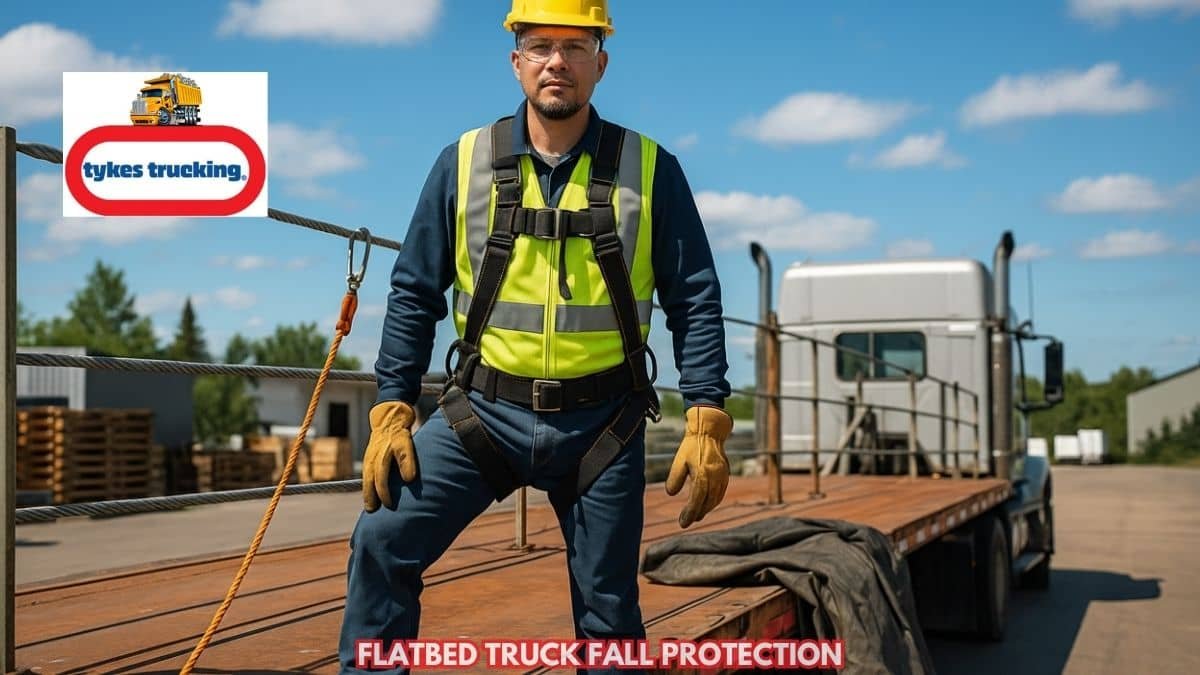 Flatbed Truck Fall Protection: Keeping Your Load and Crew Safe