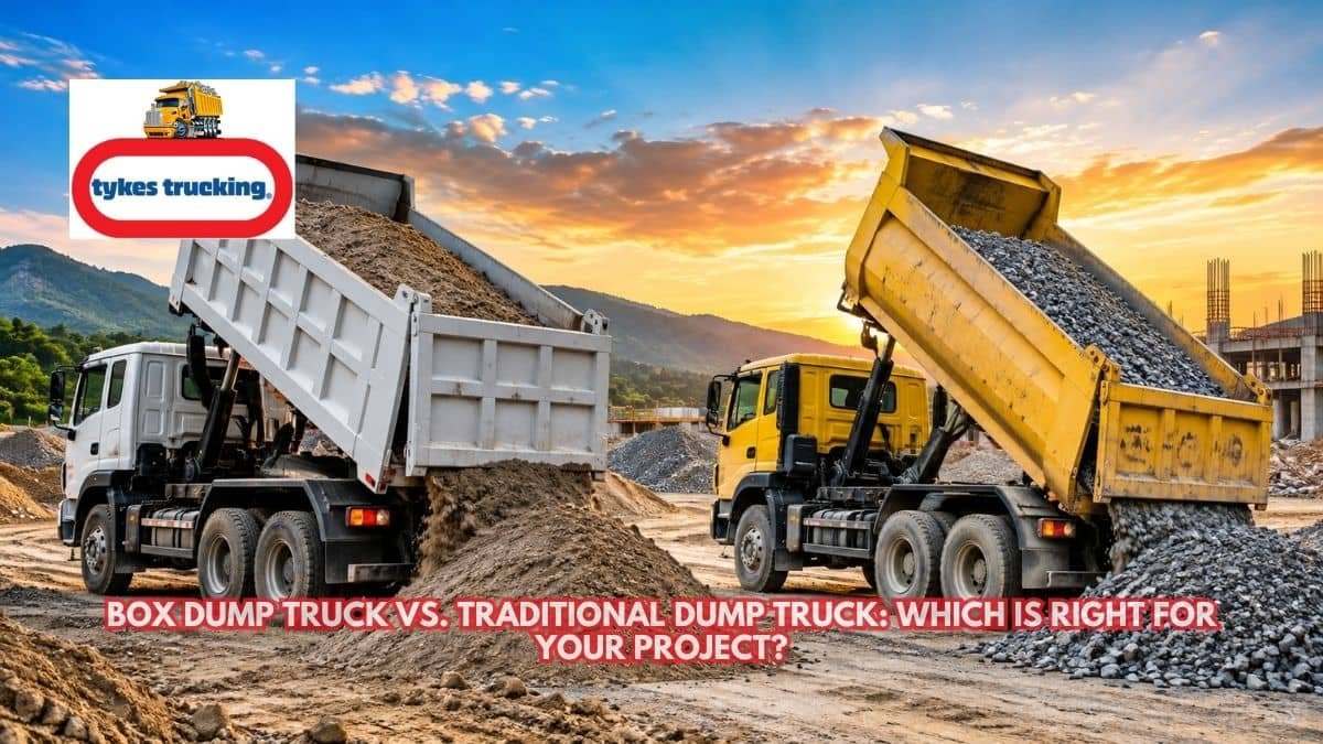 Box Dump Truck or Standard Dump Truck: Which One Suits Your Project?
